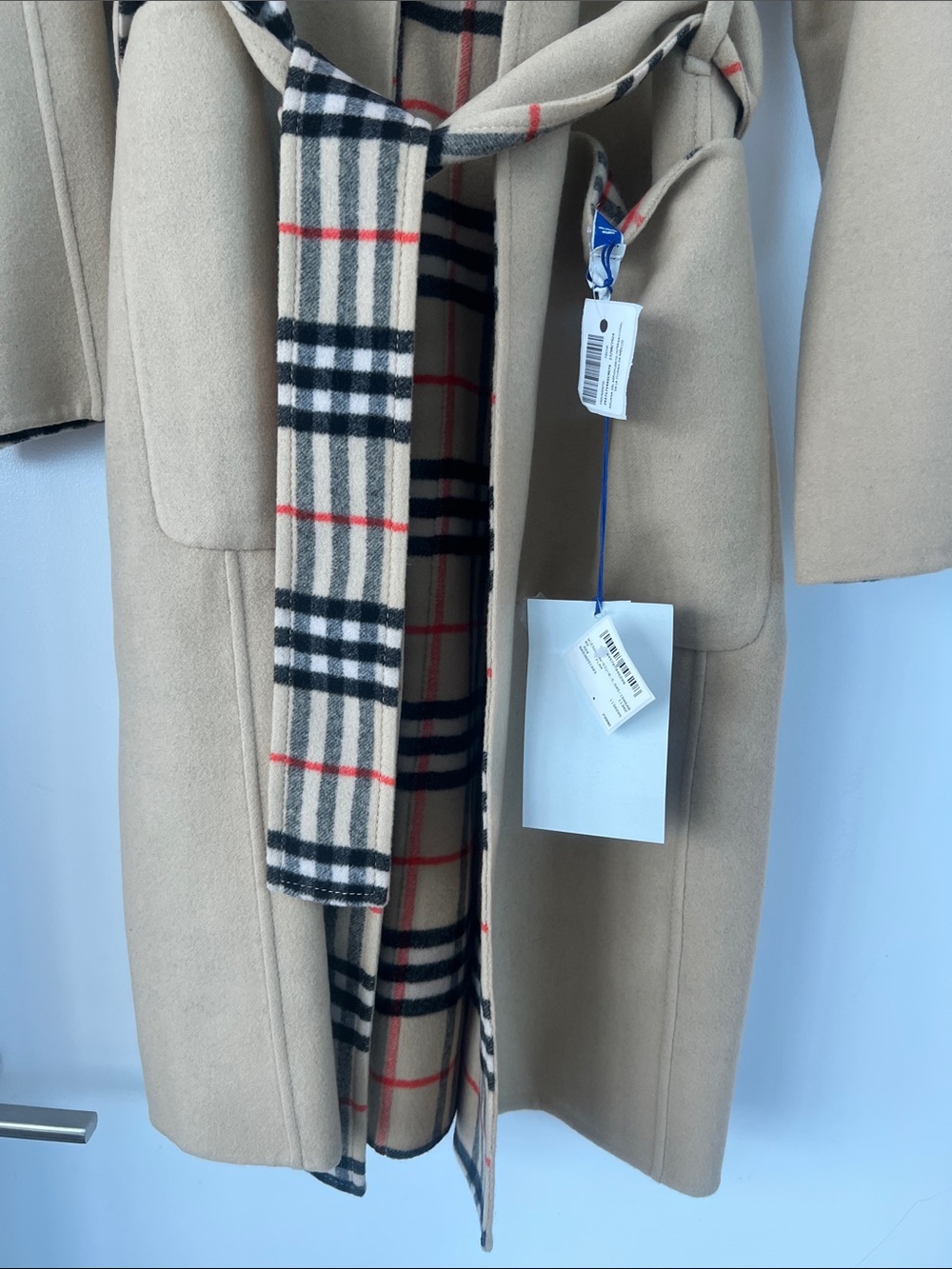Burberry Reversible Coat NWT - Picture 5 of 14